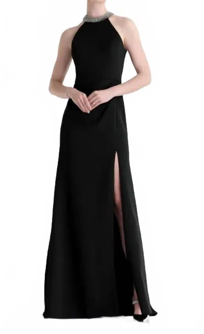 Mgny Evening Dress In Black