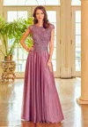 Mgny Madeline Gardner New York 72520 Long Formal Dress In Pink