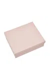 Mh Studios Personalized Angra Leather Box In Pink