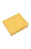 Mh Studios Personalized Angra Leather Box In Yellow