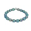 Mhart Men's Tahitian Black Pearl Bracelet