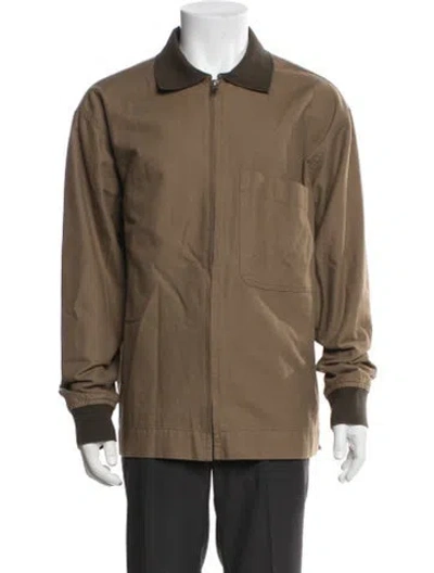 Pre-owned Mhl By Margaret Howell Bomber Jacket In Brown