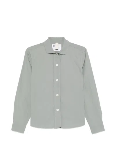 Mhl By Margaret Howell Buttoned Collared Shirt In Gray