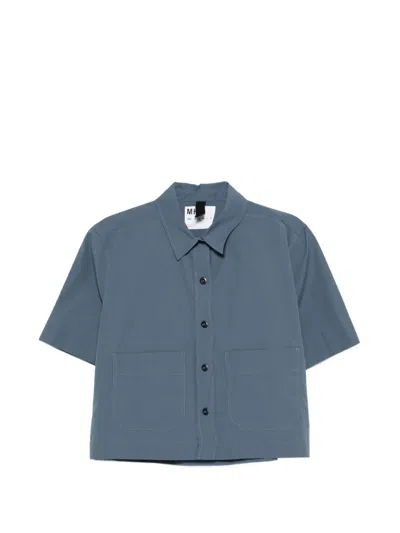Mhl By Margaret Howell Button-up Shirt In Blue