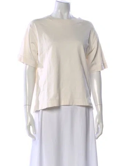 Pre-owned Mhl By Margaret Howell Crew Neck Short Sleeve T-shirt In Neutral