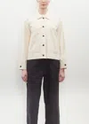 MHL BY MARGARET HOWELL CROPPED RAGLAN COTTON SHIRT