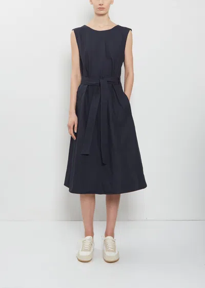 Mhl By Margaret Howell Cross Back Apron Dress In Black