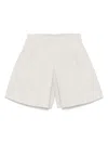 Mhl By Margaret Howell High-waisted Knee-length Shorts
