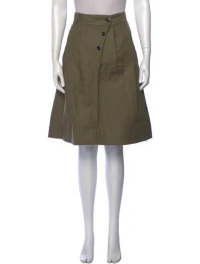 Pre-owned Mhl By Margaret Howell Knee-length Skirt In Green