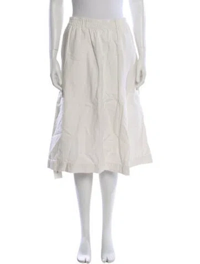 Pre-owned Mhl By Margaret Howell Knee-length Skirt In Neutral