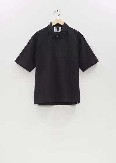 Mhl By Margaret Howell Men Cotton Half Zip Pull On Shirt