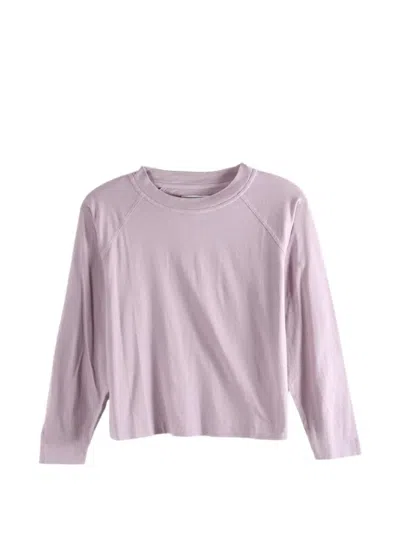Mhl By Margaret Howell Raglan-sleeve T-shirt In Pink