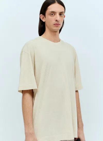 Mhl By Margaret Howell Simple T-shirt In Beige