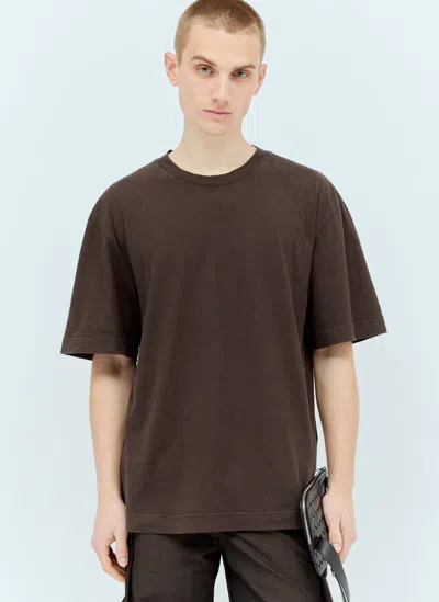 Mhl By Margaret Howell Simple T-shirt In Black