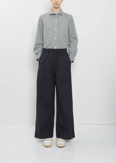 Mhl By Margaret Howell Sports Cotton Jogger In Black
