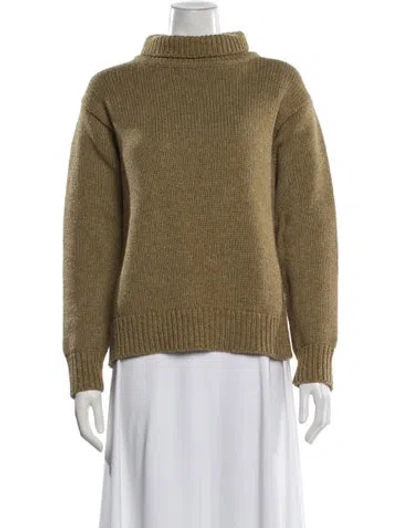 Pre-owned Mhl By Margaret Howell Turtleneck Sweater In Yellow