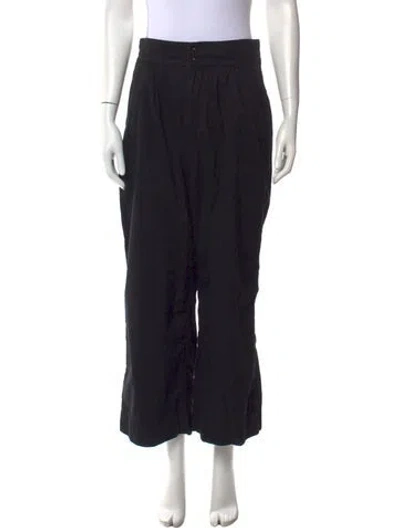 Pre-owned Mhl By Margaret Howell Wide Leg Pants In Black