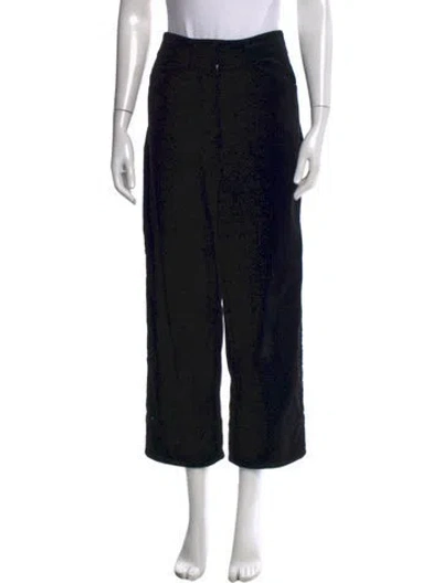 Pre-owned Mhl By Margaret Howell Wide Leg Pants In Black