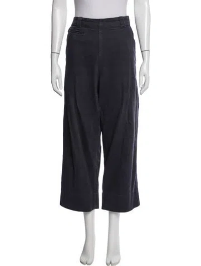 Pre-owned Mhl By Margaret Howell Wide Leg Pants In Blue