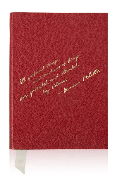 Mhstudios - Mission Notebook Melville - Red In Burgundy