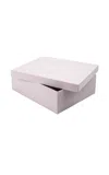 Mhstudios Personalized Angra Box In Seine Lilac Leather In Purple