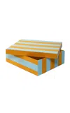 Mhstudios Sarah Box Tropic Blue In Multi