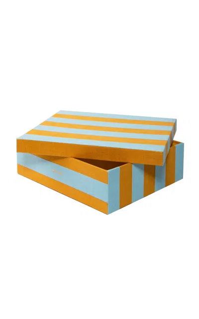 Mhstudios Sarah Box Tropic Blue In Multi