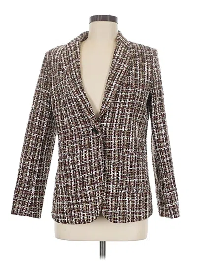 Pre-owned Mi Ami Blazer Jacket In Brown