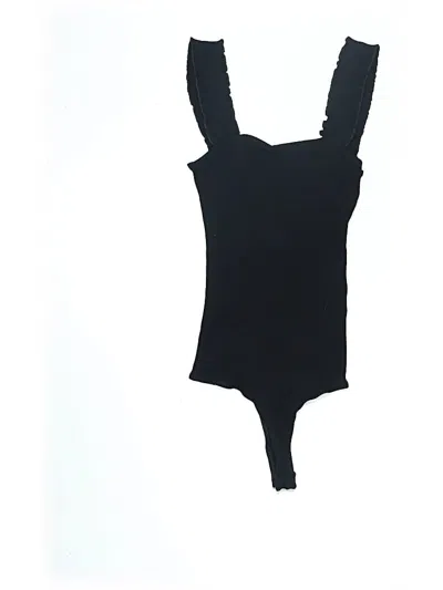 Pre-owned Mi Ami Bodysuit In Black