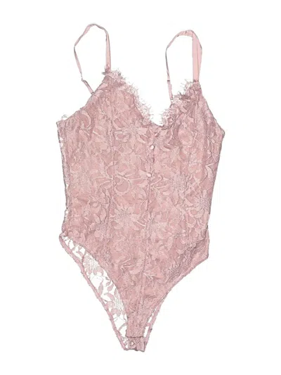 Pre-owned Mi Ami Bodysuit In Pink