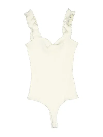 Pre-owned Mi Ami Bodysuit In White