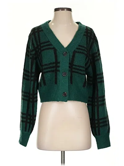 Pre-owned Mi Ami Cardigan Sweater In Green
