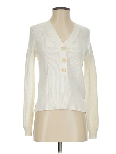 Pre-owned Mi Ami Cardigan Sweater In Ivory