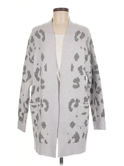 Pre-owned Mi Ami Cardigan Sweater In Silver