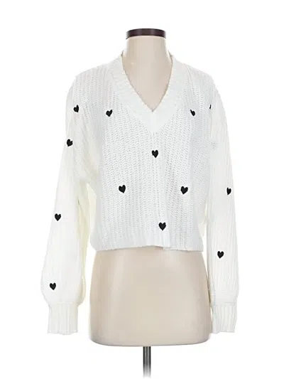 Pre-owned Mi Ami Cardigan Sweater In White