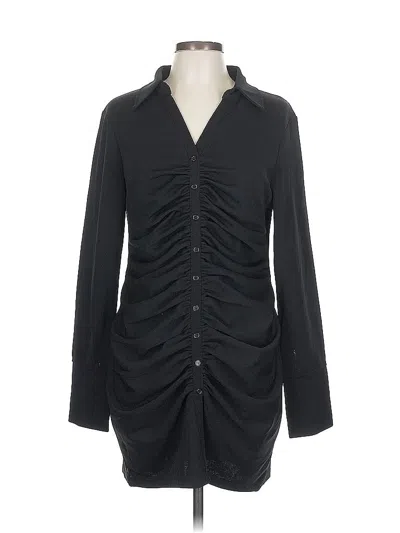 Pre-owned Mi Ami Casual Dress In Black
