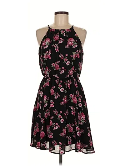 Pre-owned Mi Ami Casual Dress In Black