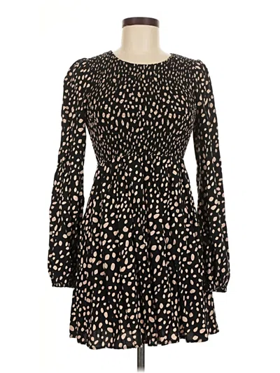 Pre-owned Mi Ami Casual Dress In Black