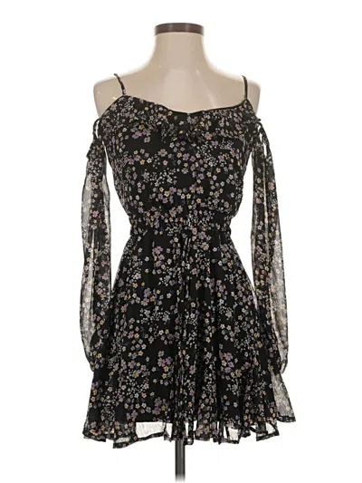 Pre-owned Mi Ami Casual Dress In Black