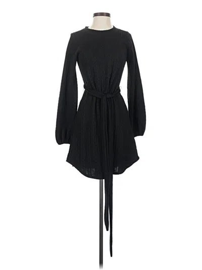 Pre-owned Mi Ami Casual Dress In Black