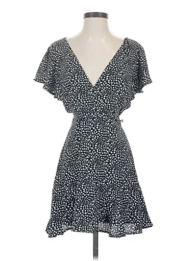 Pre-owned Mi Ami Casual Dress In Black