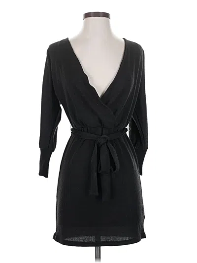 Pre-owned Mi Ami Casual Dress In Black