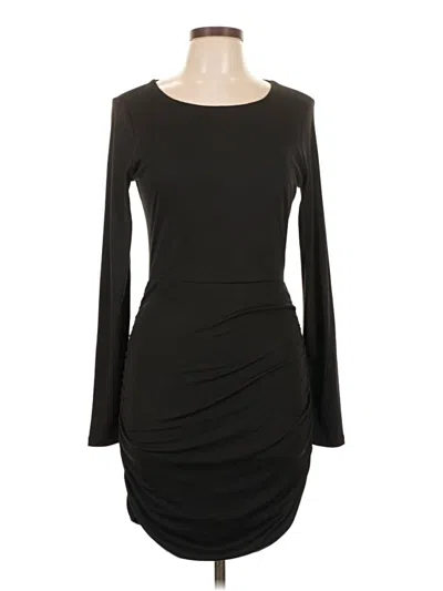Pre-owned Mi Ami Casual Dress In Black