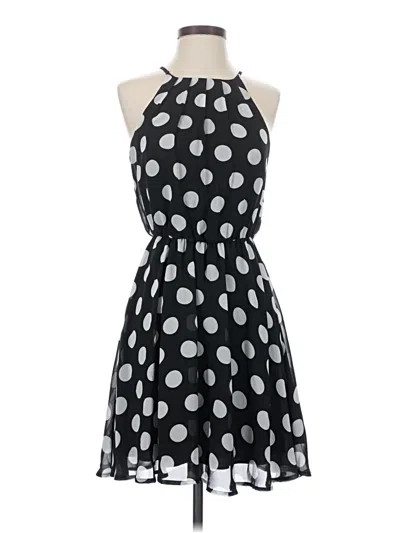 Pre-owned Mi Ami Casual Dress In Black