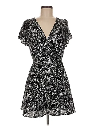Pre-owned Mi Ami Casual Dress In Black