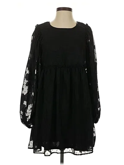 Mi Ami Casual Dress In Black