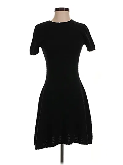 Pre-owned Mi Ami Casual Dress In Black