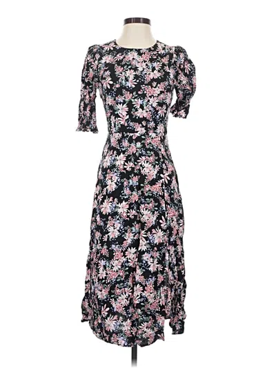 Pre-owned Mi Ami Casual Dress In Black