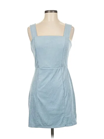 Pre-owned Mi Ami Casual Dress In Blue