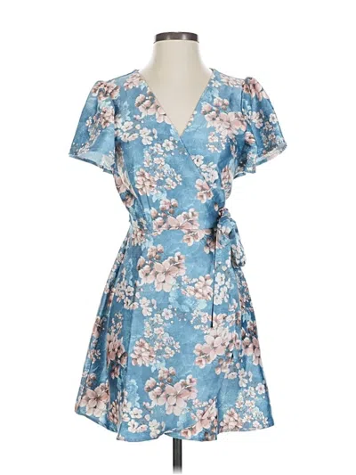Pre-owned Mi Ami Casual Dress In Blue